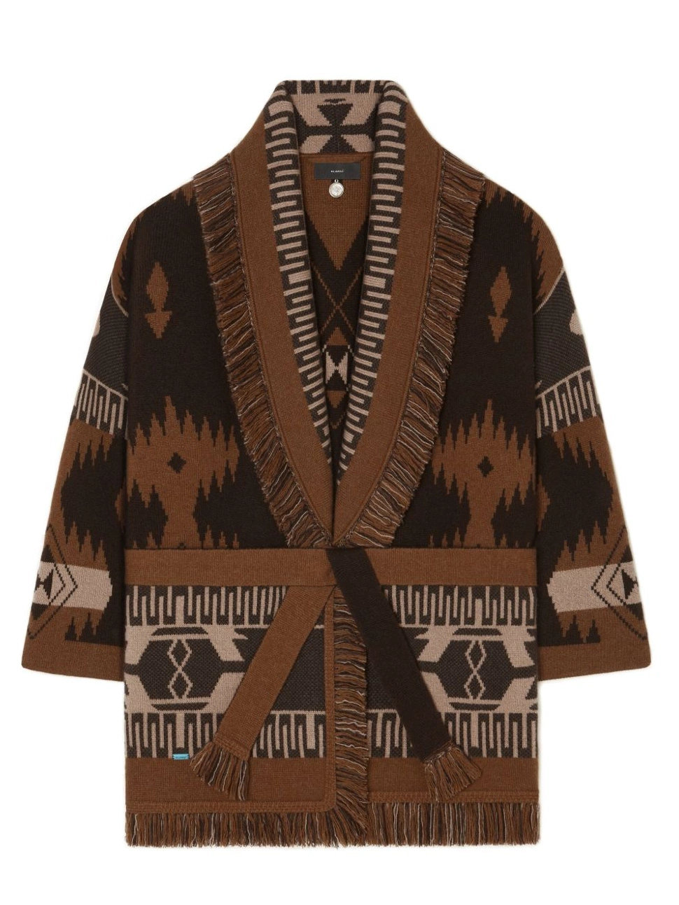 Affordable patterned-jacquard cashmere cardigan Alanui Women 0728